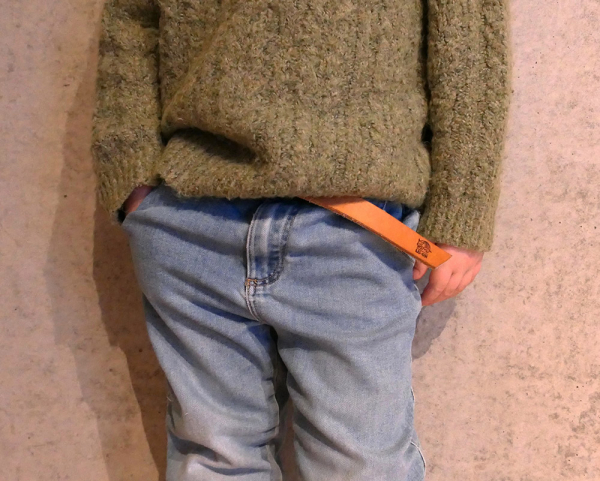 Gürtel aus Naturleder