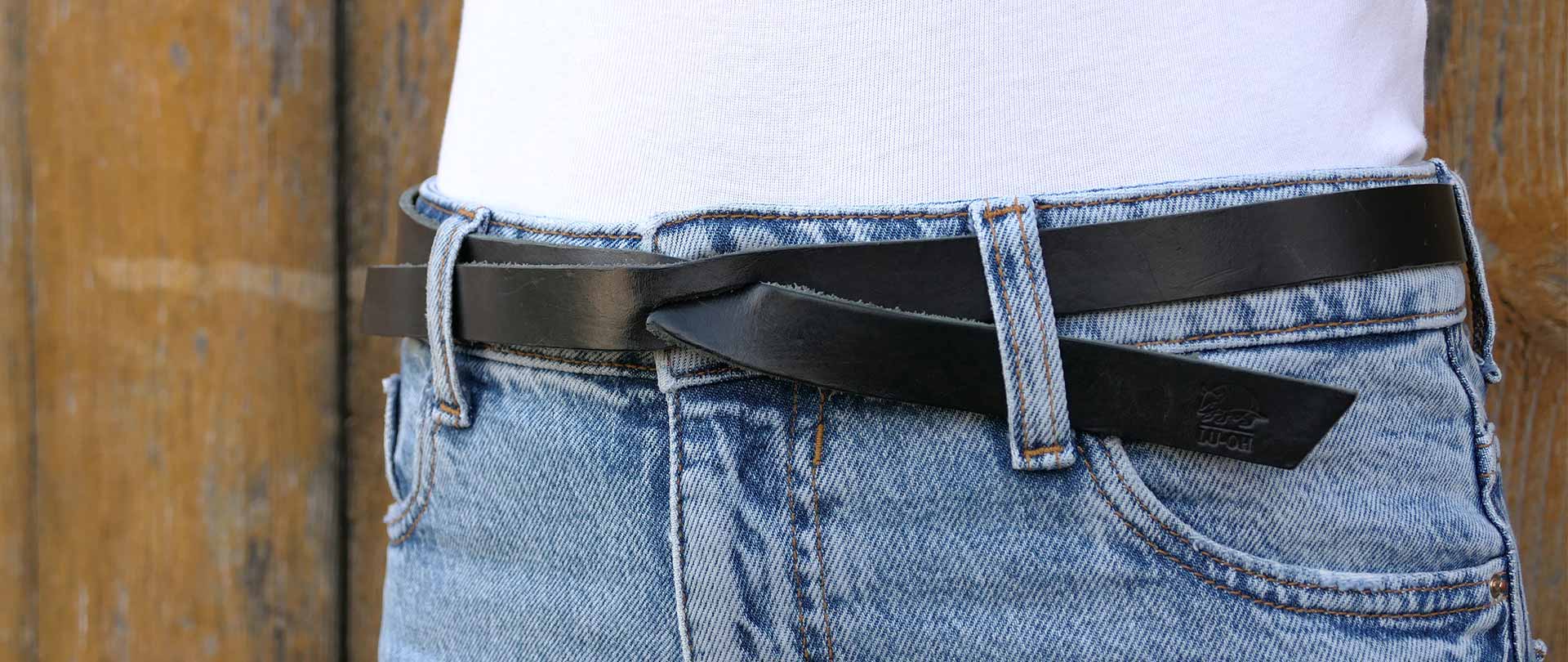 Maßangefertigte Ledergürtel für Damen und Herren